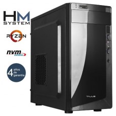 HM System Ryzen Force C2 - Minitorre MT - AMD Ryzen 5